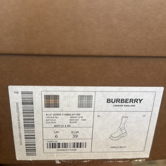 Burberry Women’s Boots - Picture 2 of 5